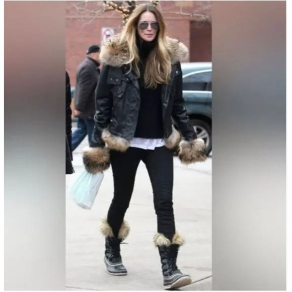 Sorel Shoes - Sorel Women's 7 Joan Of Arctic Waterproof Snow Boots Shoes Black -25F